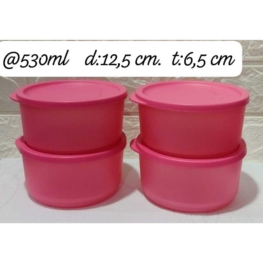 TUPPERWARE TROPICAL ROUND MEDIUM