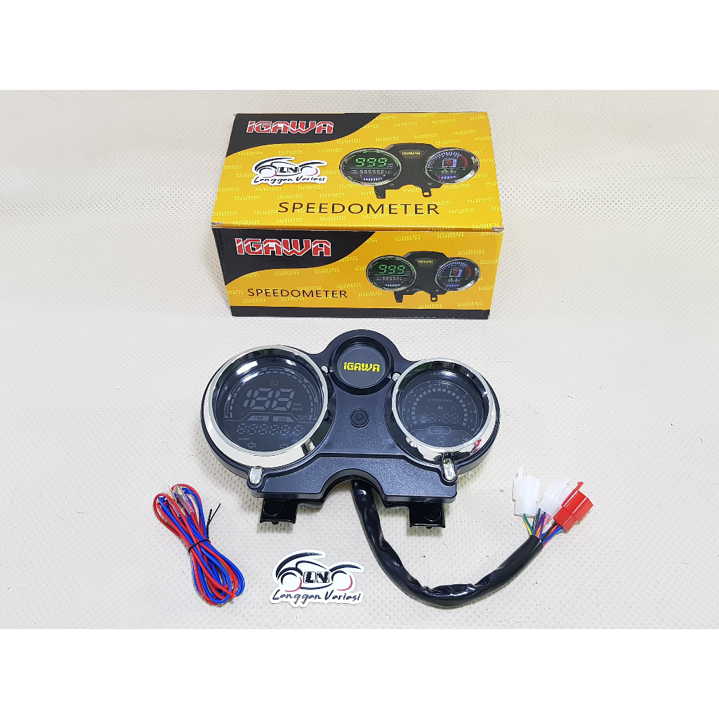 KM Kilometer Odometer Gauge Spedo Speedometer Digital Motor Ninja 150 N150 R SS