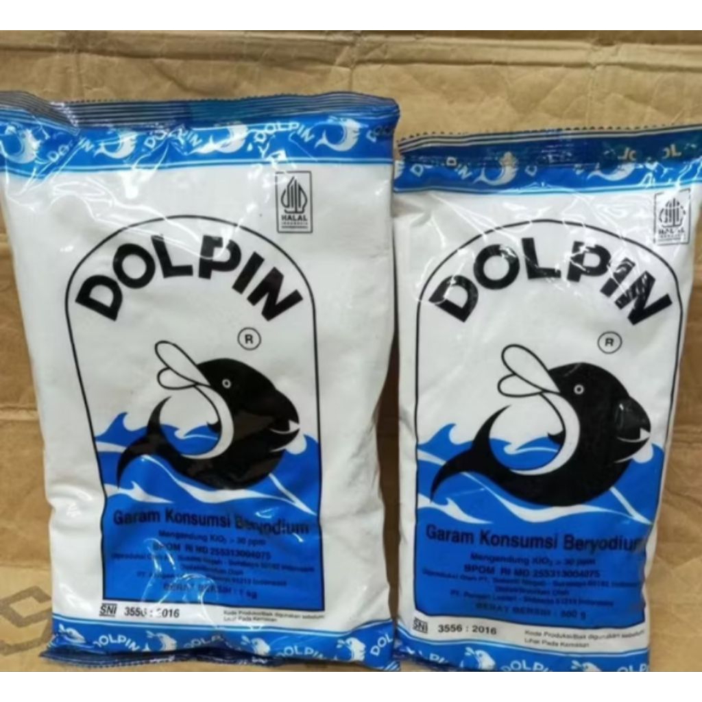 

garam dolpin 1kg/500gr