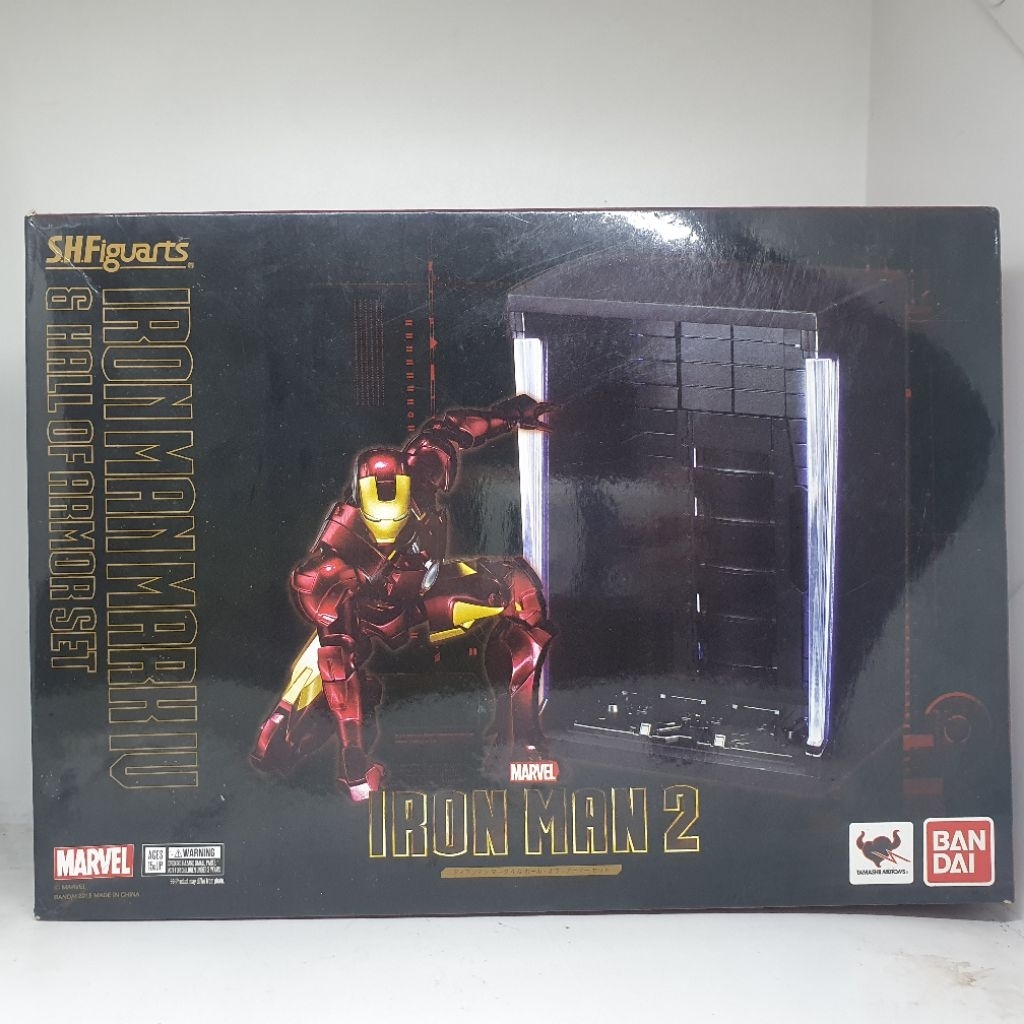 SHFiguarts SHF Marvel Iron Man Mark 4 Tony Stark tanpa HoA Avengers Bandai