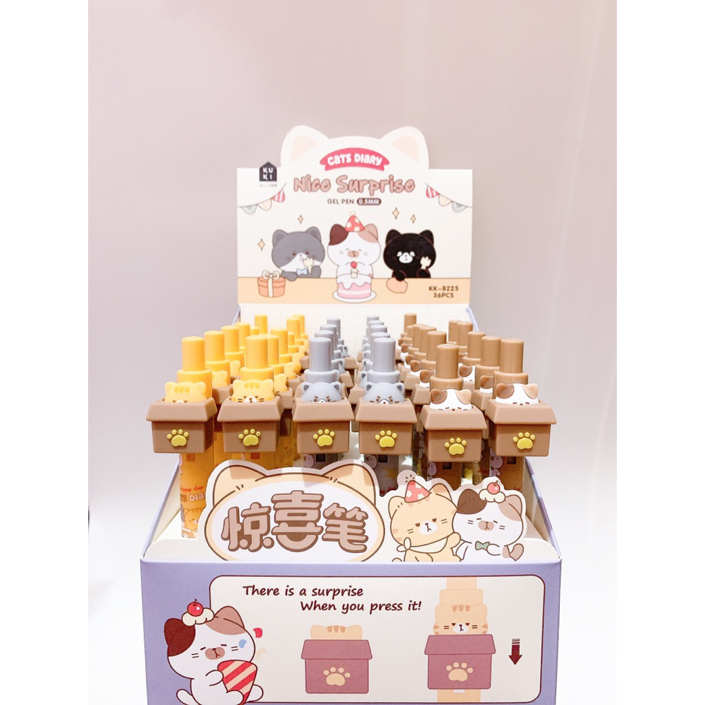 

PULPEN KARAKTER TINTA HITAM/BOLPOIN LUCU/BOlPOIN KARAKTER