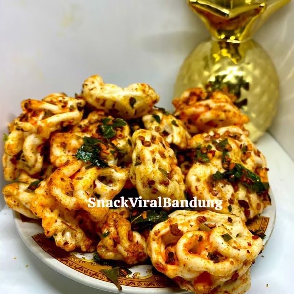 

KERUPUK TATANGGA MAMANG RAFAEL 200GR / KERUPUK MAWAR PEDAS JERUK