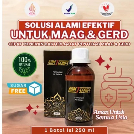 

ABM 7 SERIES FERMENTASI AIR KELAPA+MADU MURNI 1 BOTOL ISI 330ml BPOM