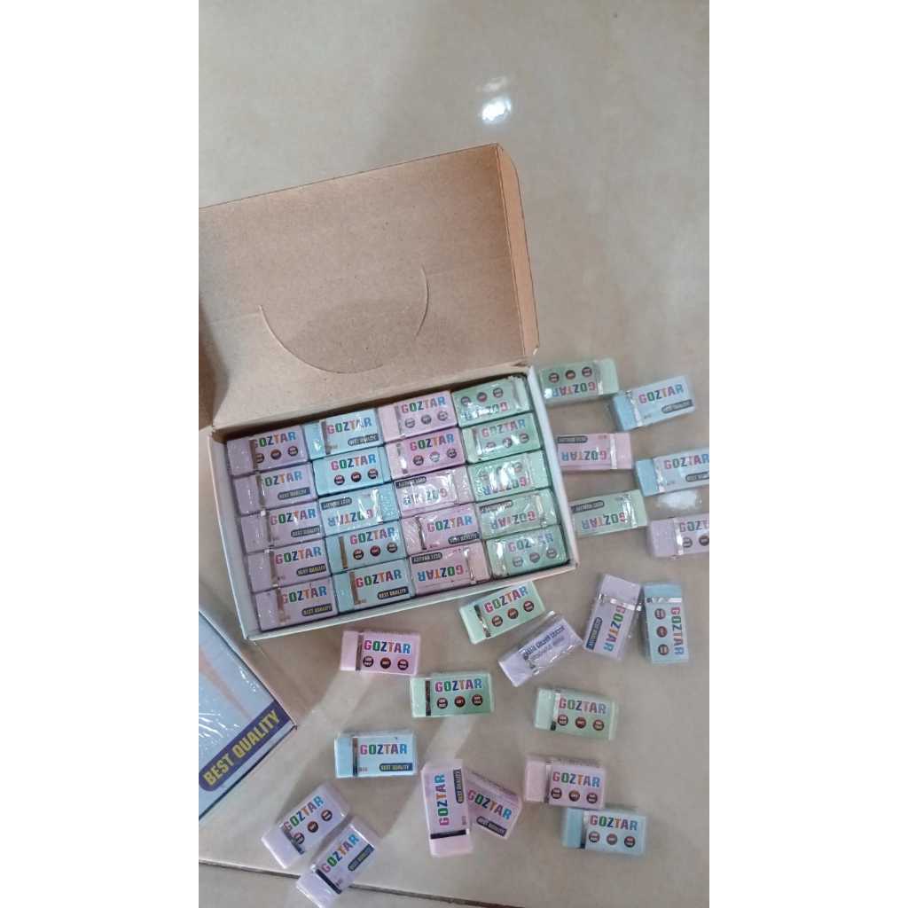 

Paket Hemat Penghapus 10 pcs GOZTAR Type warna warni perlengkapan sekolah termuarh