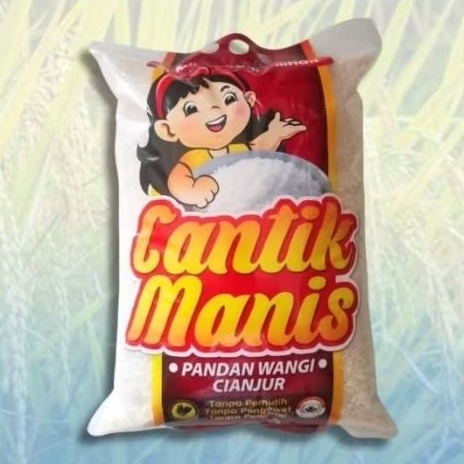 

Beras Cantik Manis Pandan Wangi Cianjur 5kg