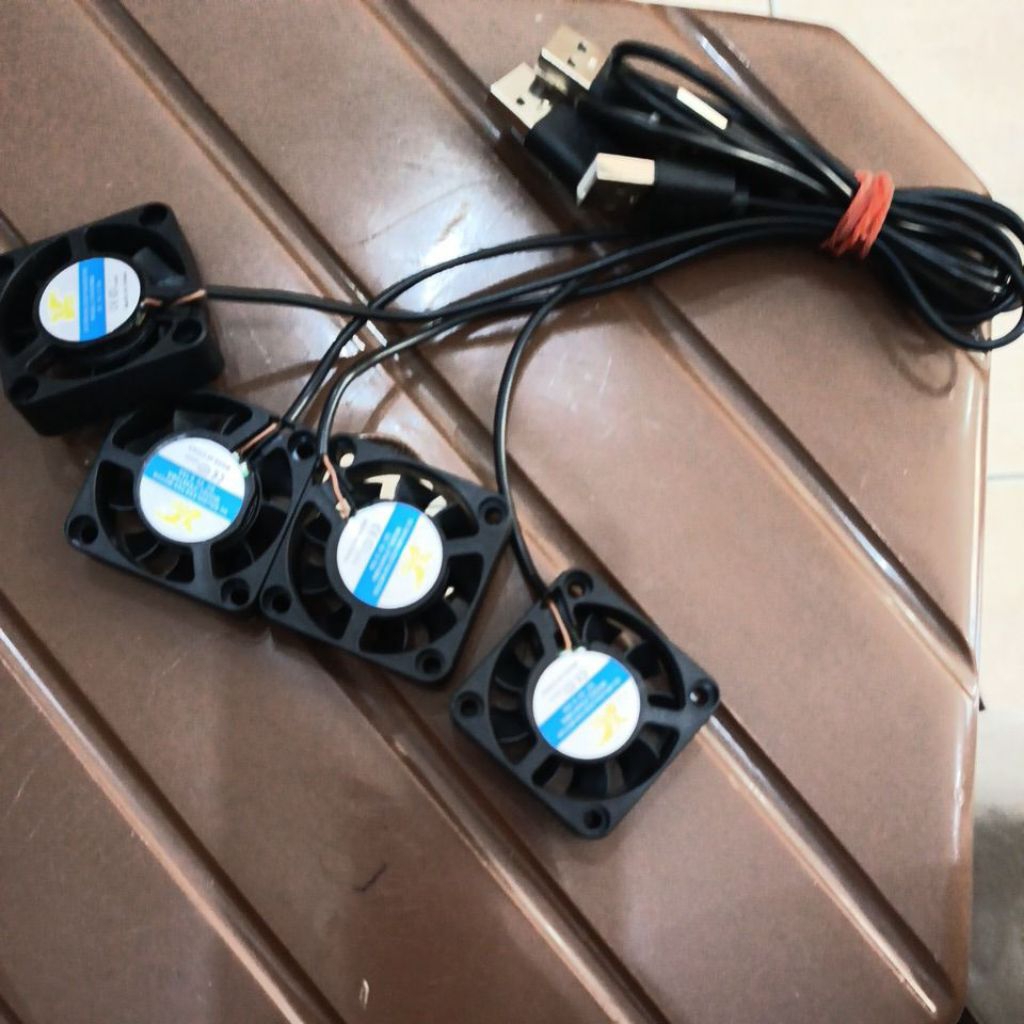 Fan USB DC 5V USB 5 Volt 4x4 4Cm GB Fan STB