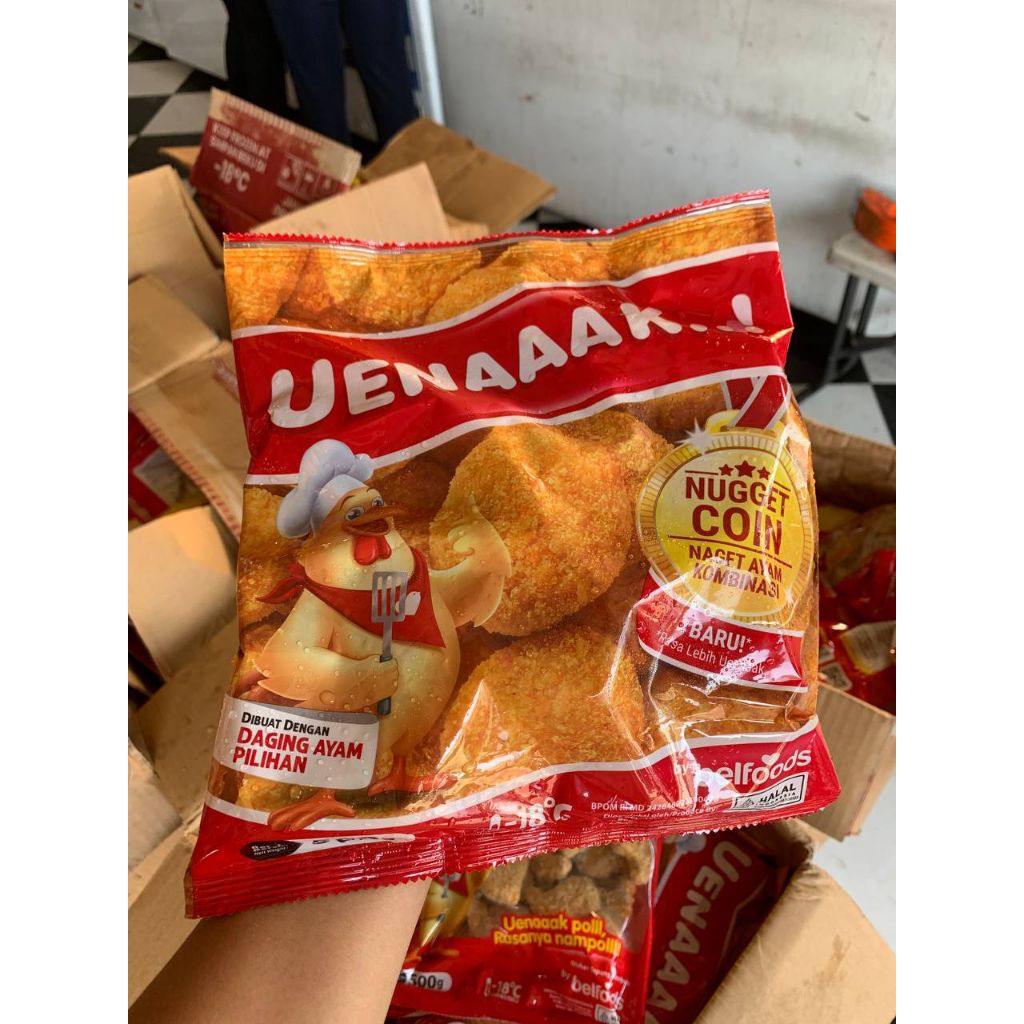 

Bellfoods Nugget Uenakk Coin 500gr