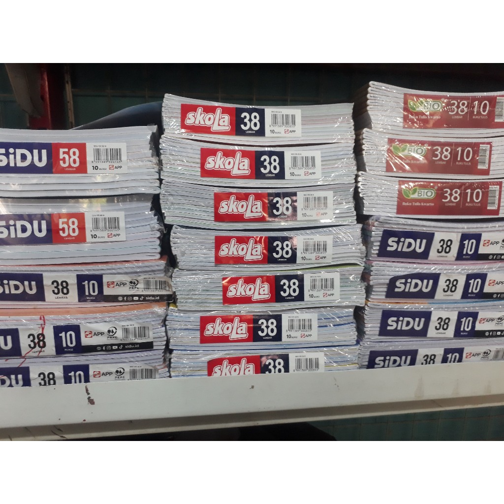 

BUKU TUKIS SIDU sinar dunia BYSEKOLAH ISI 38 LEMBAR