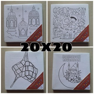 

MAINAN ANAK KANVAS LUKIS 15x15 20X20 SPESIAL LEBARAN