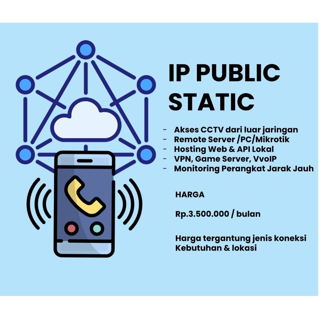IP PUBLIK STATIK