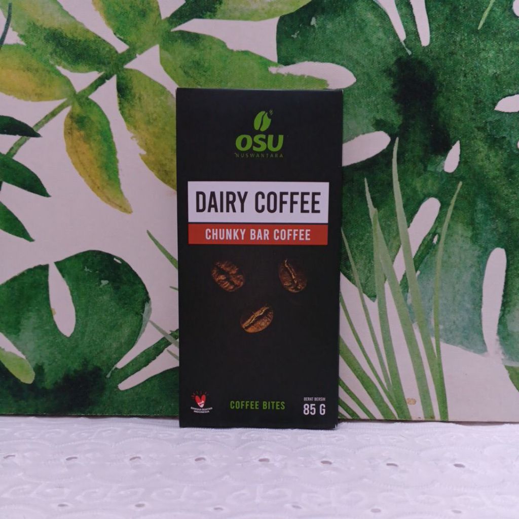

OSU Nuswantara Dairy Coffee Chunky Bar Coffee 85gr