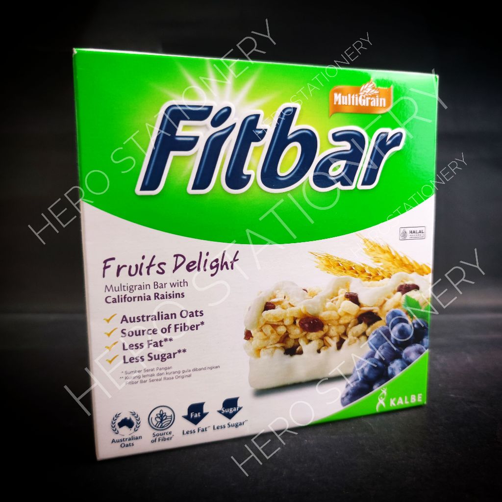 

Fitbar snack bar 1 box isi 5 pak
