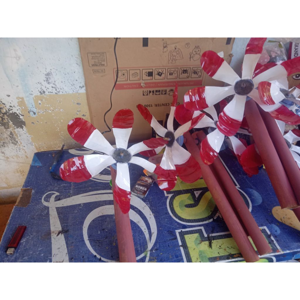 kitiran pengusir hama sawah.burung