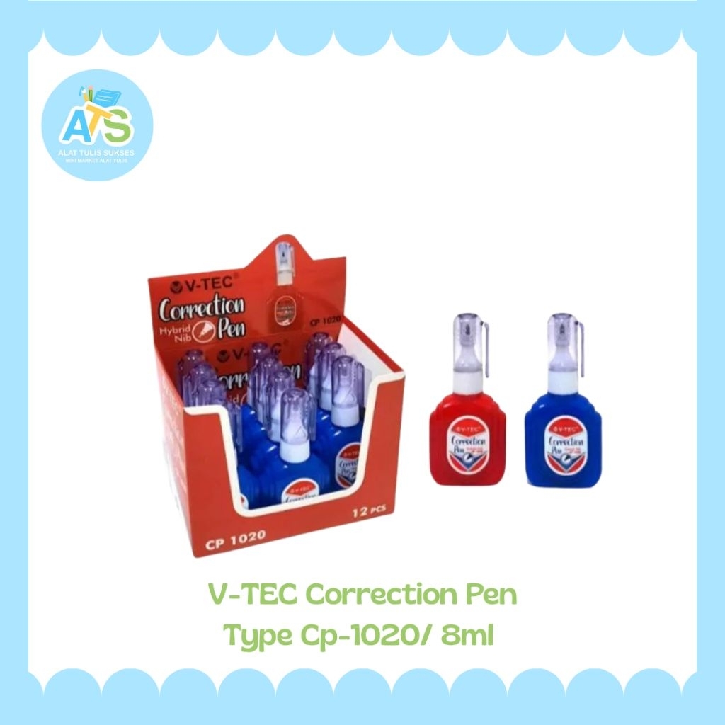 

v-tec correction pen type cp-1020 /8 ml