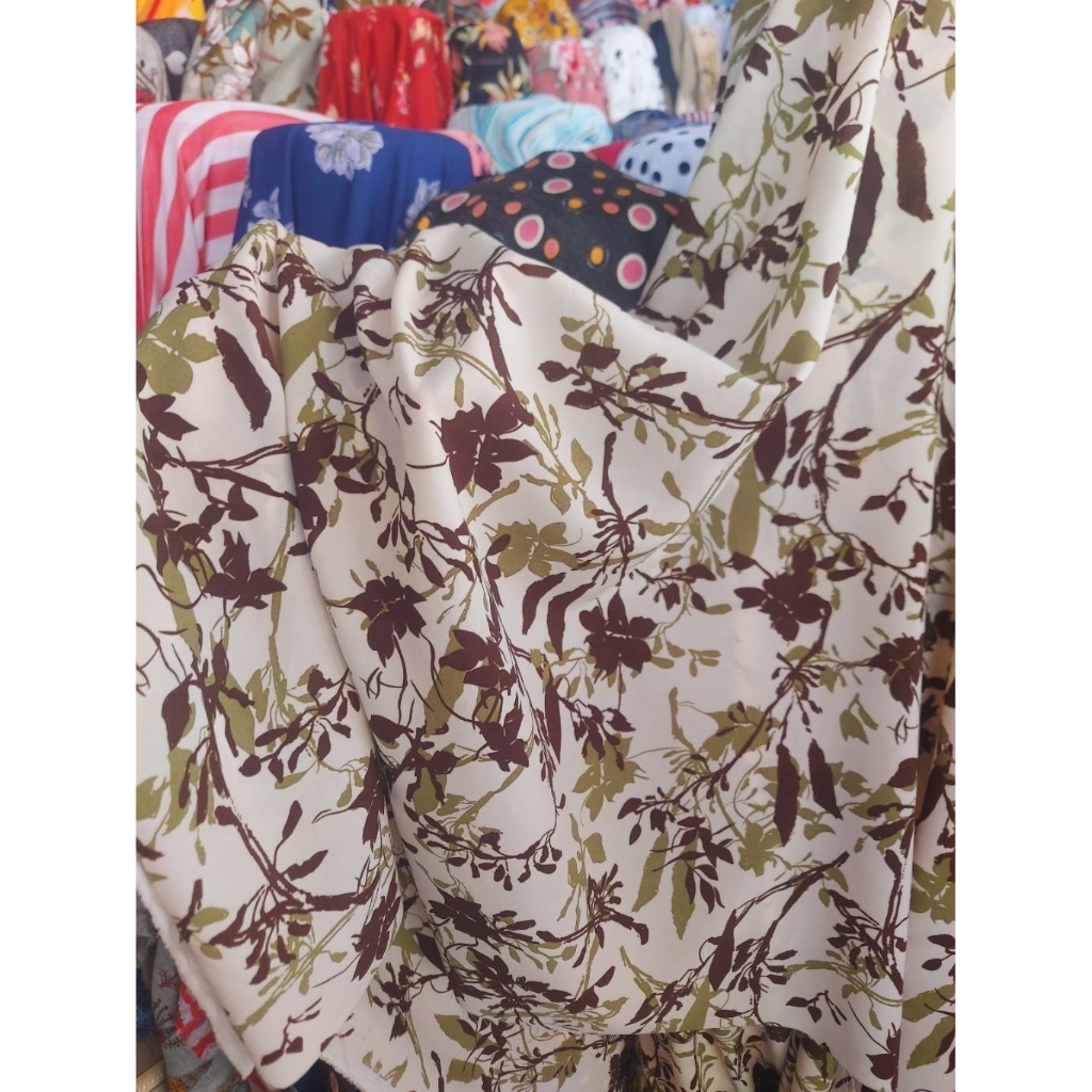 kain zara crepe premium  - kain zara crepe original