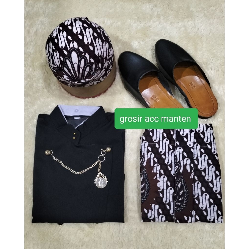 set pakaian adat Jawa solo, pakaian prewed ,pakaian among tamu cowok