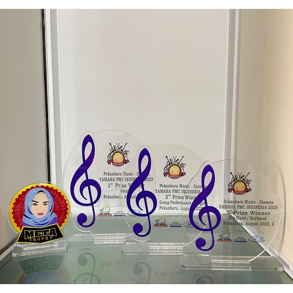 PLAKAT CUSTOM AKRILIK MUSIK CINDERAMATA KENANG KENANGAN TERBARU