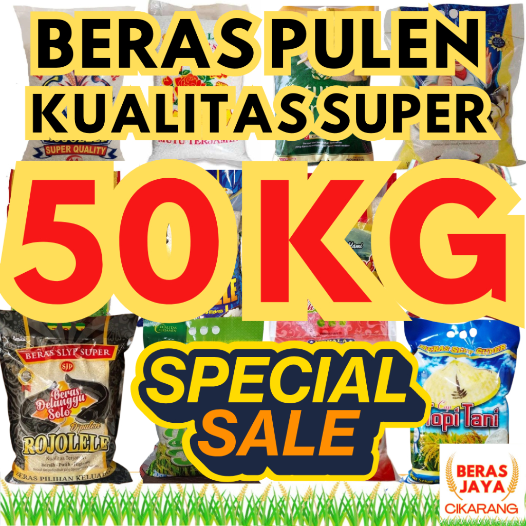 

Promo Beras Pulen Ramos Setra Kualitas Terjamin Bersih Bebas Kutu Super 50 kg Murah Gratis Ongkir