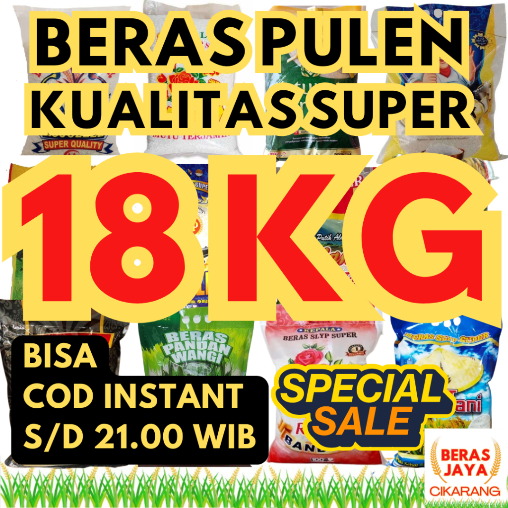 

Promo Beras Pulen Ramos Setra Kualitas Terjamin Bersih Bebas Kutu Super 18 kg Murah Gratis Ongkir