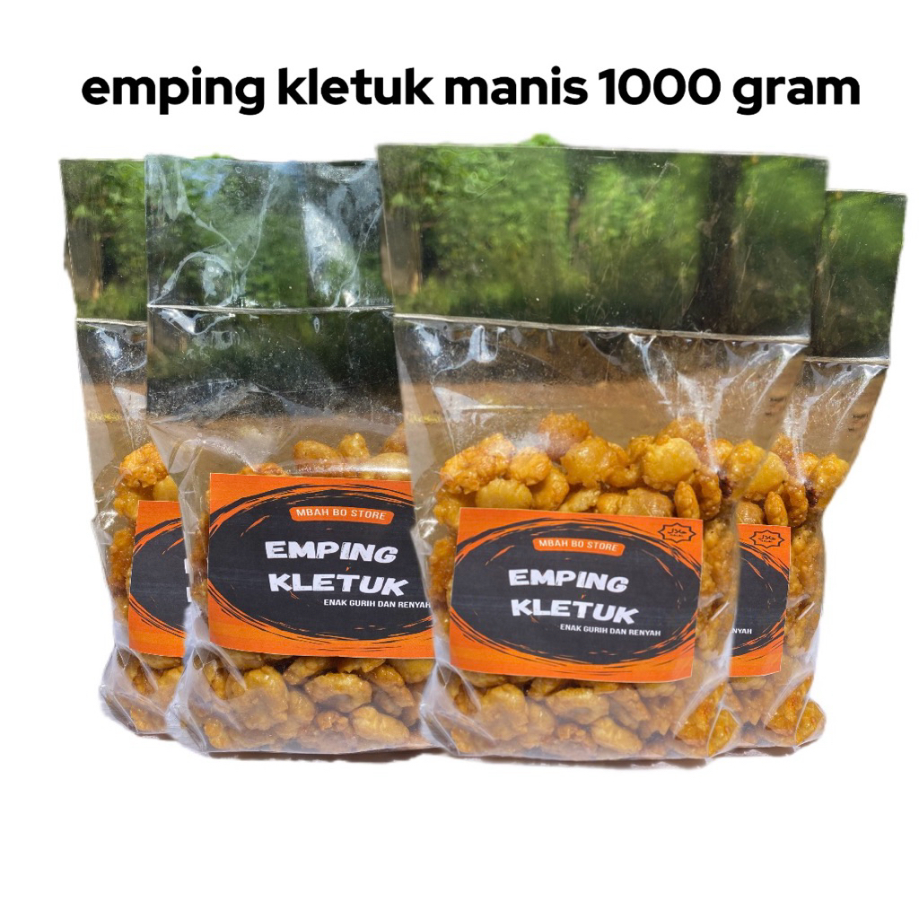 

emping kletuk manis karamel renyah