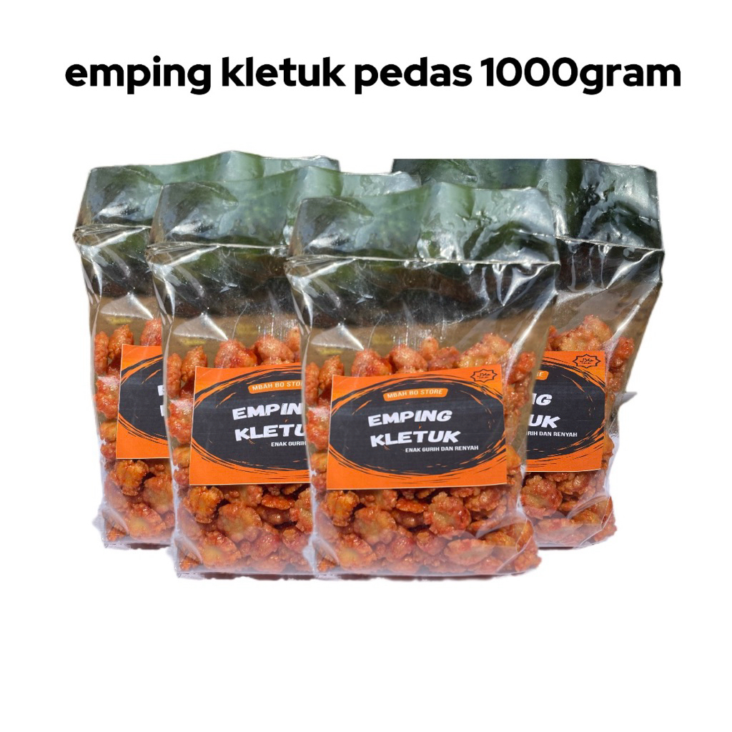 

emping kletuk pedas kriuk
