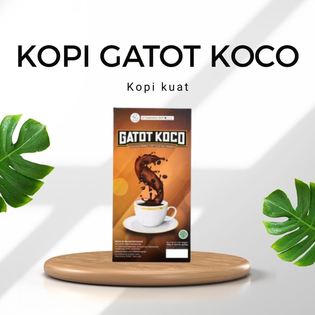 

kopi Gatot koco - kopi kuat - kopi syang original