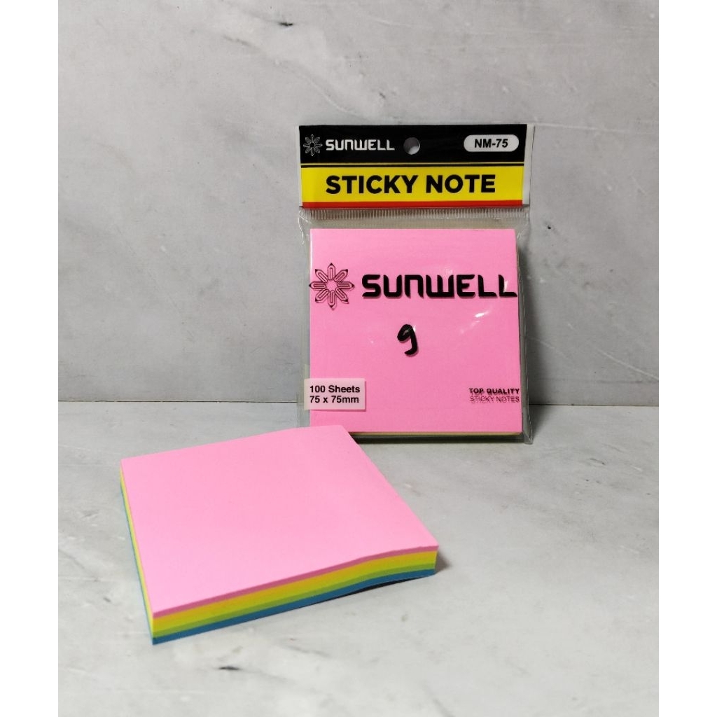 

STICKY NOTE SUNWELL / MEMO STICK / CATATAN TEMPEL - SUNWELL