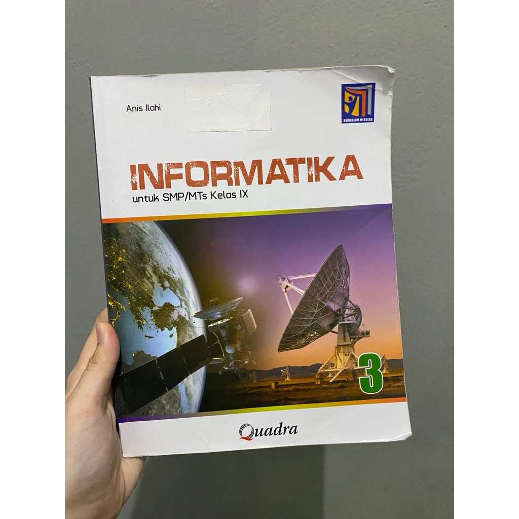 buku paket quadra informatika kelas 9