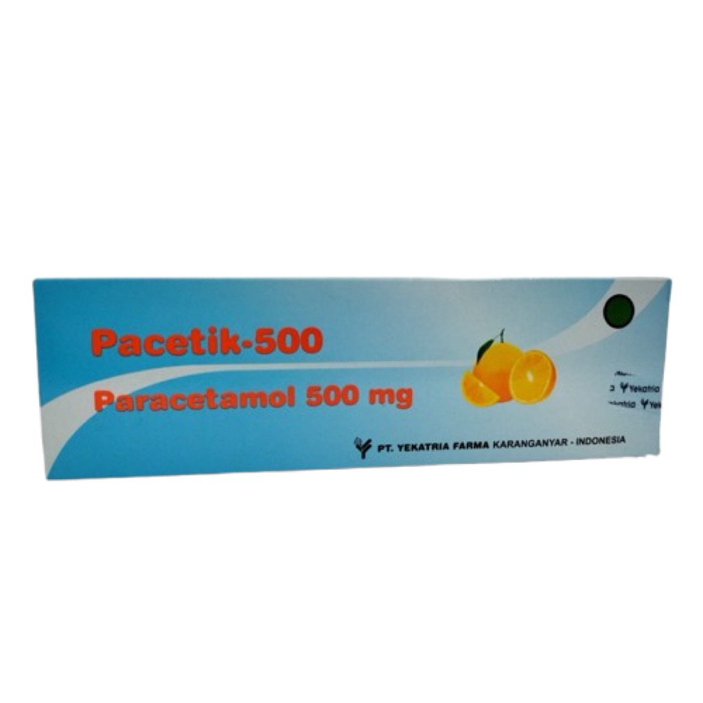 Pacetik 500 tab Paracetamol