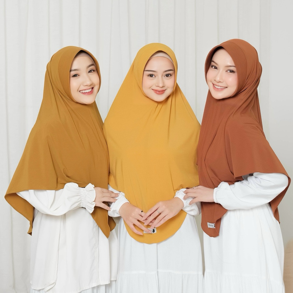Dhinda hijab - Daily Hijab Pet Instan Jersey Ity Size XL