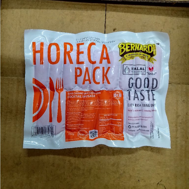 

Bernardi Horeca Sosis Cocktail CR 250gr