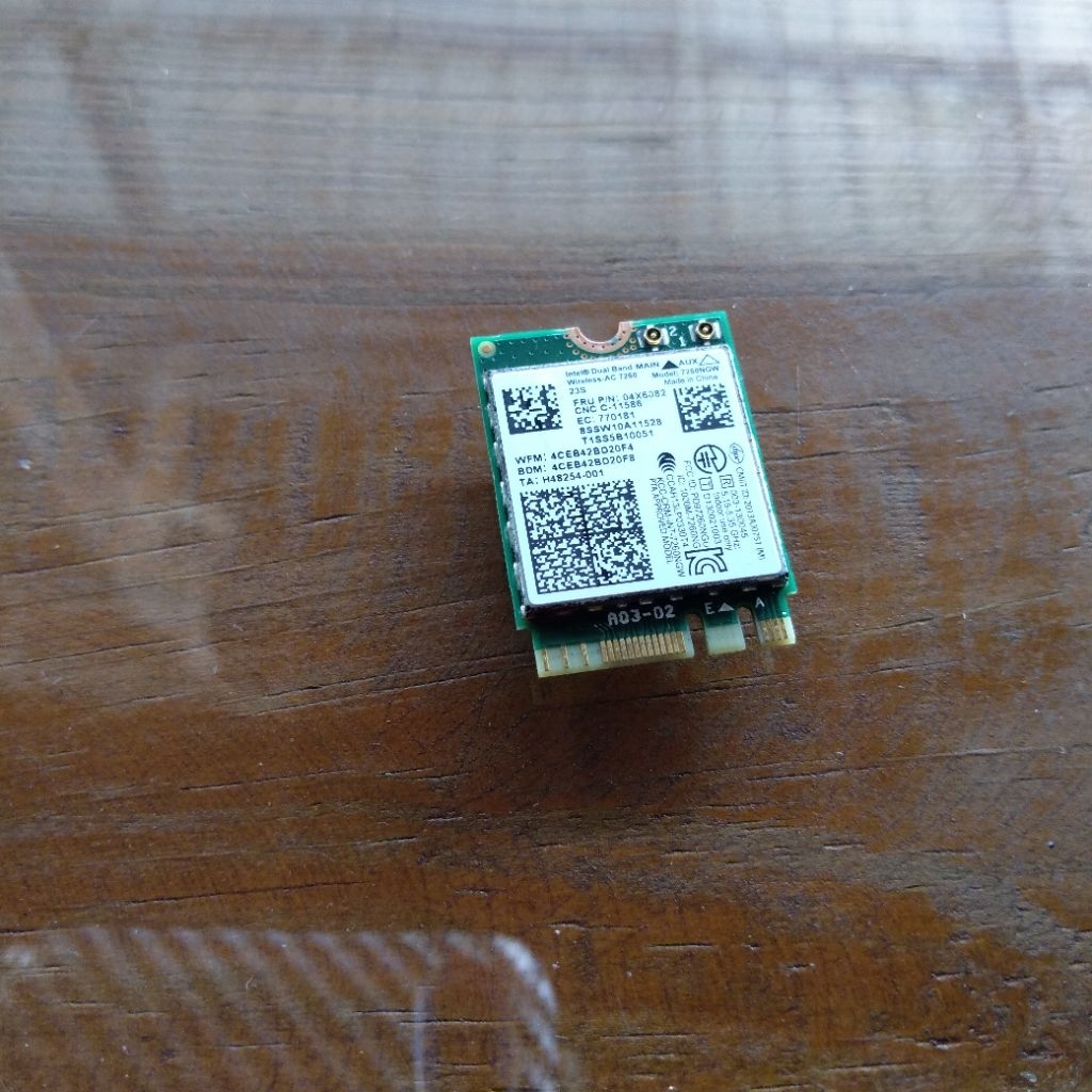 wifi card lenovo thinkpad t540p