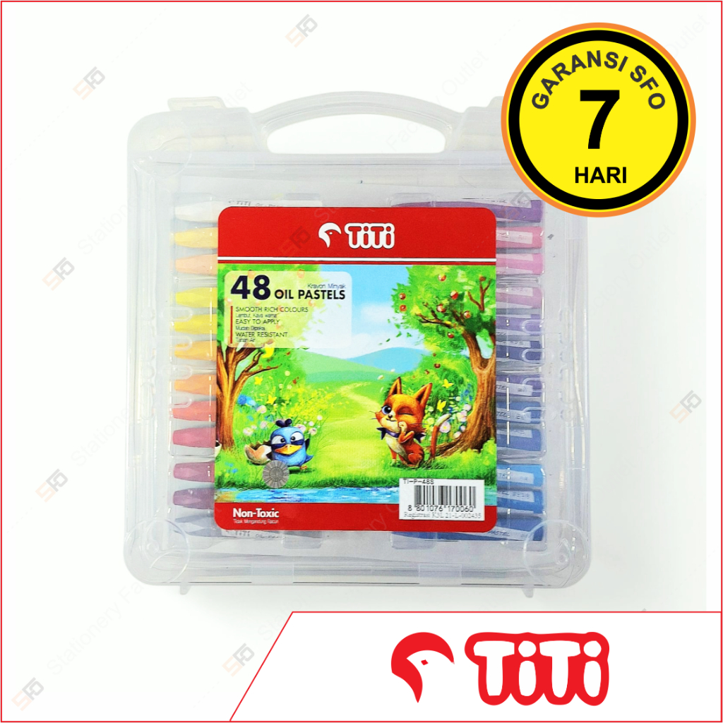 

Crayon Oil Pastel Titi isi 48