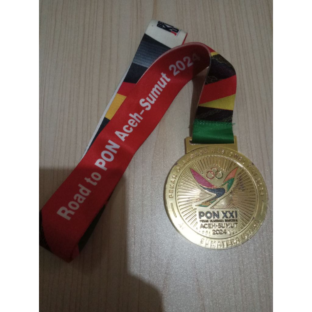 Medali Road to PON Aceh-Sumut 2024 Bersatu Kita Juara