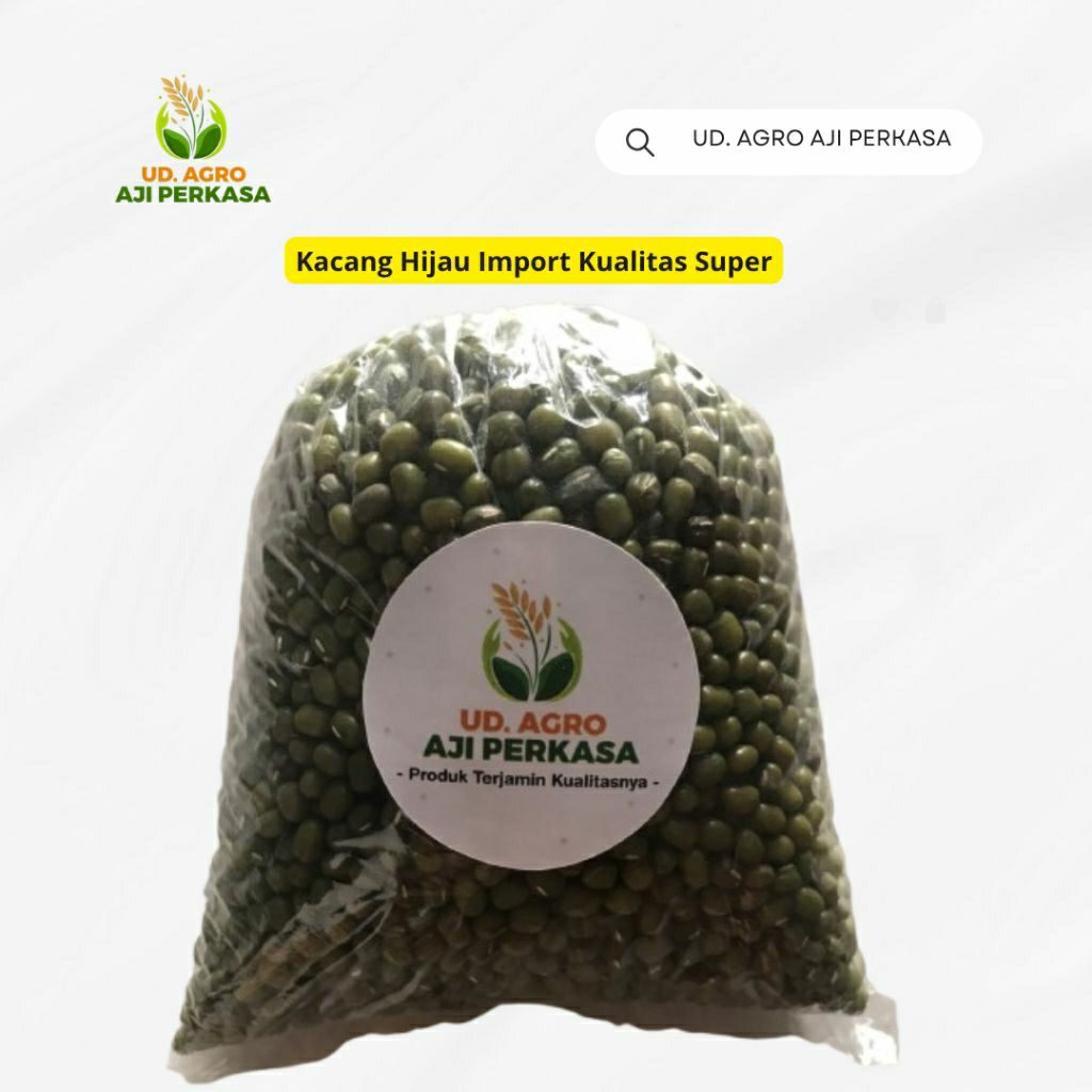 

Kacang Hijau Import Kualitas Super 1 KG