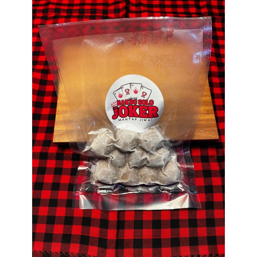 

Bakso Solo Mas Joker - Bakso Halus isi 10 biji
