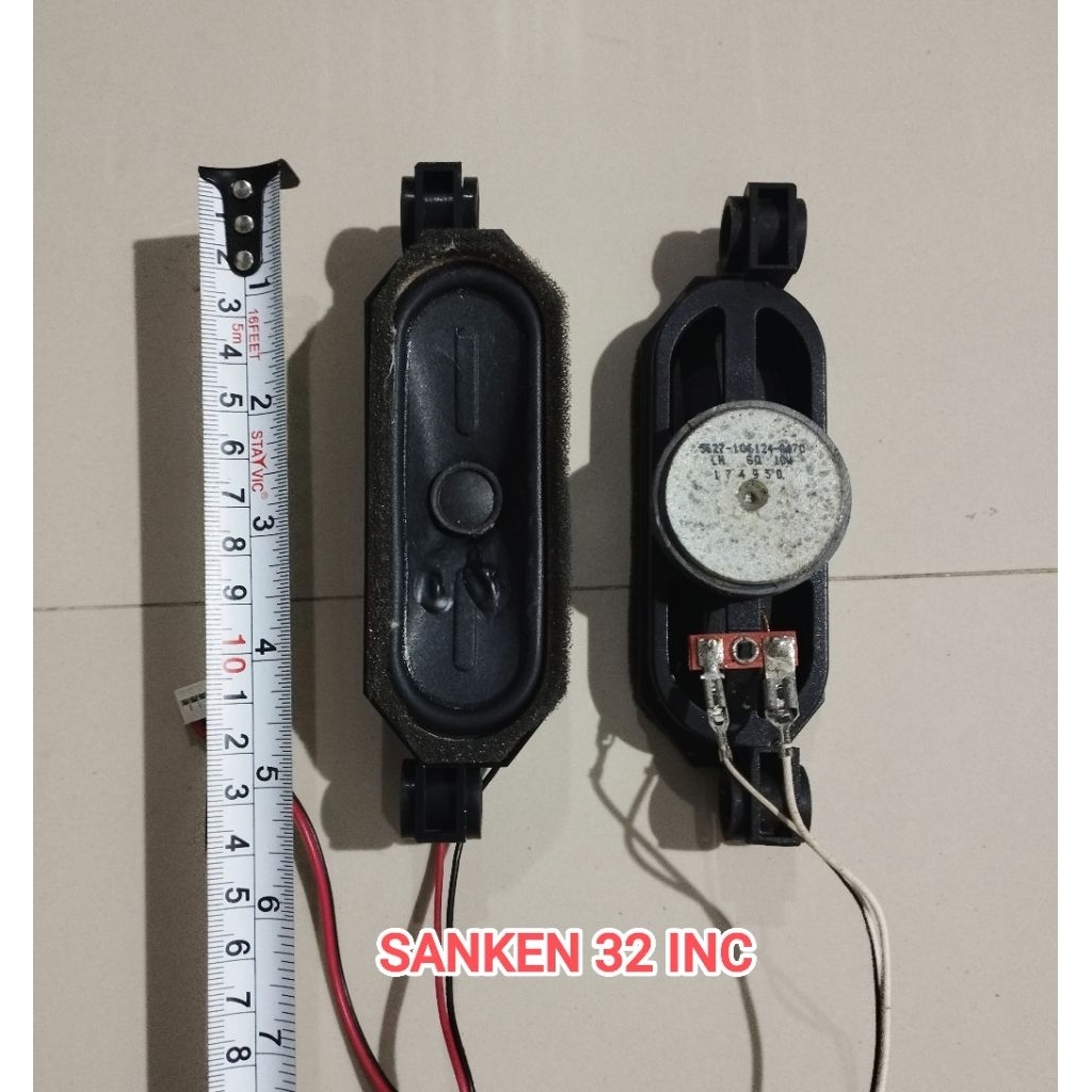 SPEAKER SPIKER TV LED LCD TOSHIBA COOCAA SANKEN AKARI  32 INC HARGA PERBIJI