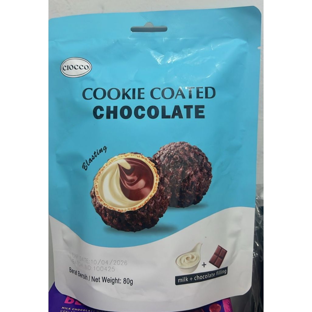 

CIOCCO COOKIE COATED CHOCOLATE BLASTING
