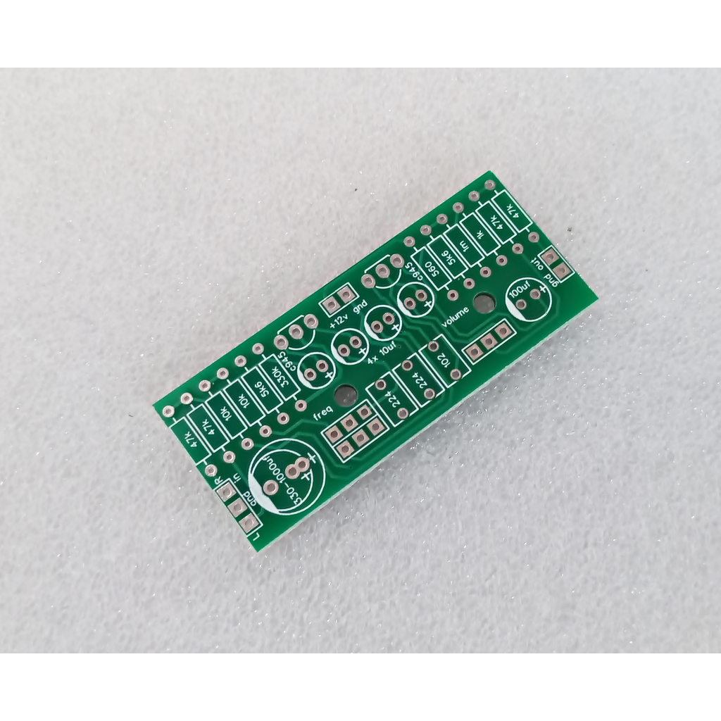PCB Filter Subwoofer 2 Transistor Plus Frequensi