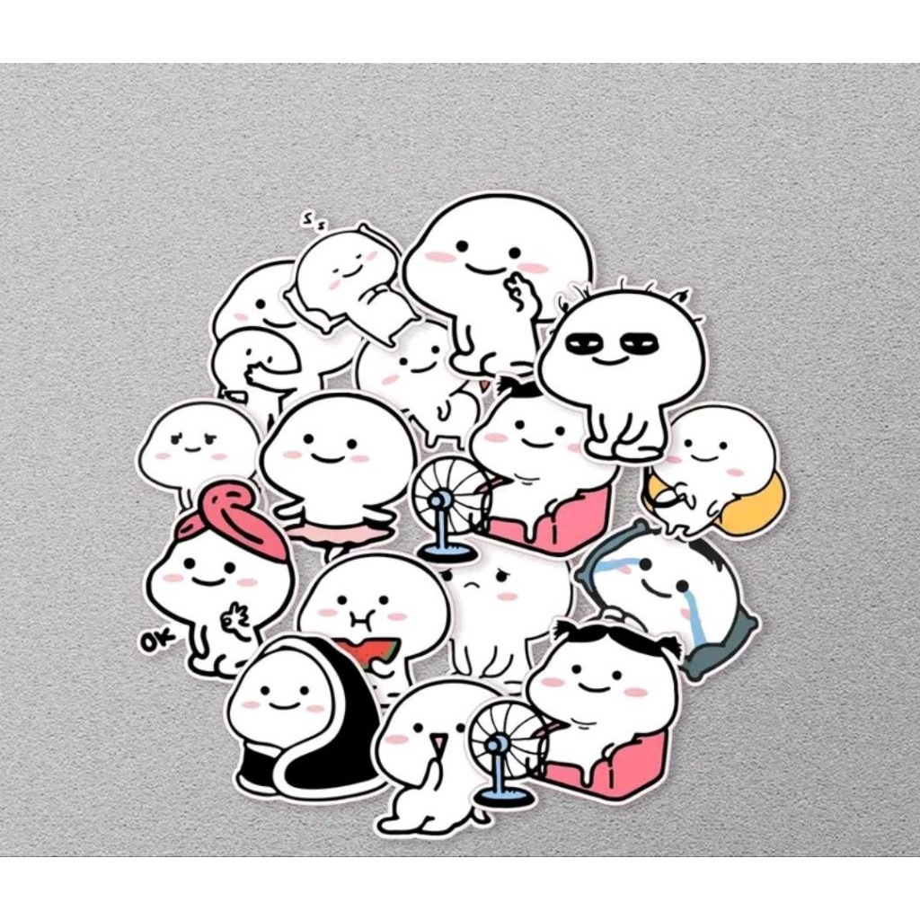 

stiker labubu lucu