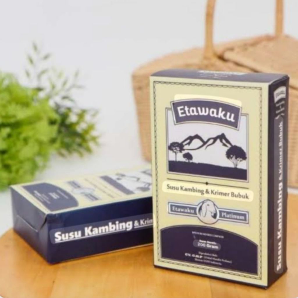

ETAWAKU PLATINUM - Susu Kambing Etawa Murni Dengan Krimer Nabati, Bisa Diminum Oleh Anak - Anak, Remaja, Dewa, Dan Orang Tua ( Segala Usia)[Milk, Bubuk, Dairy] - 1 BOX ETAWAKU