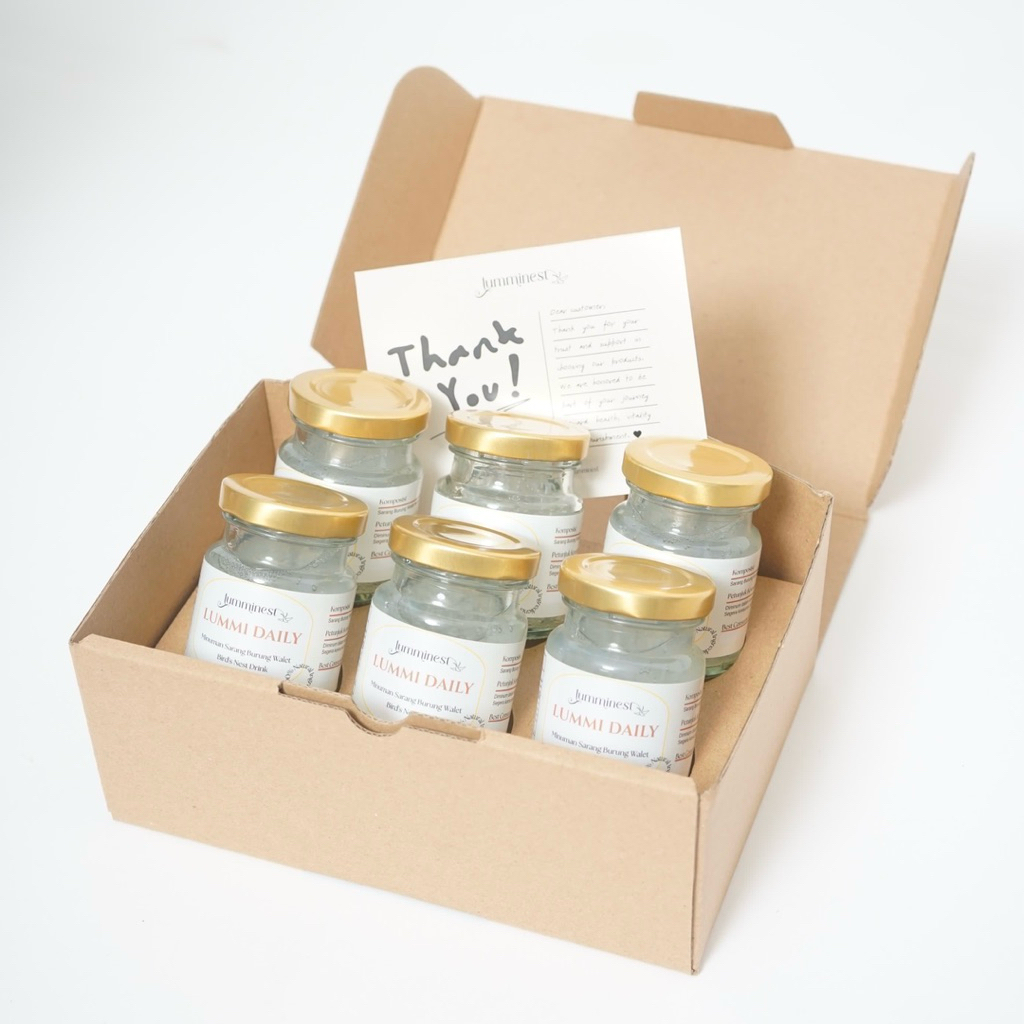 

LUMMINEST Lummi Daily 70ML Minuman Sarang Burung Walet Birdnest Ready To Drink