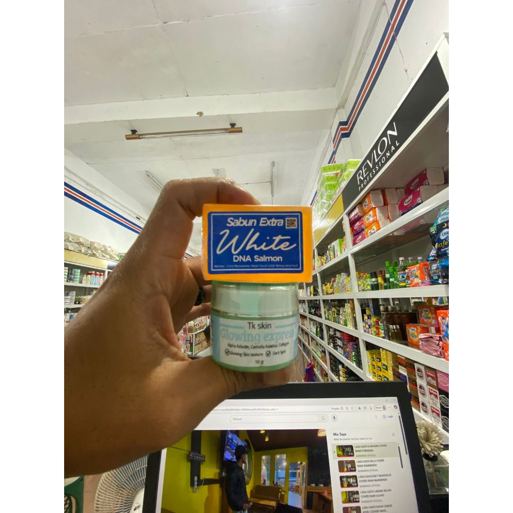 TK SKIN GLOW DAN EXTRA WHITE DNA SALMON