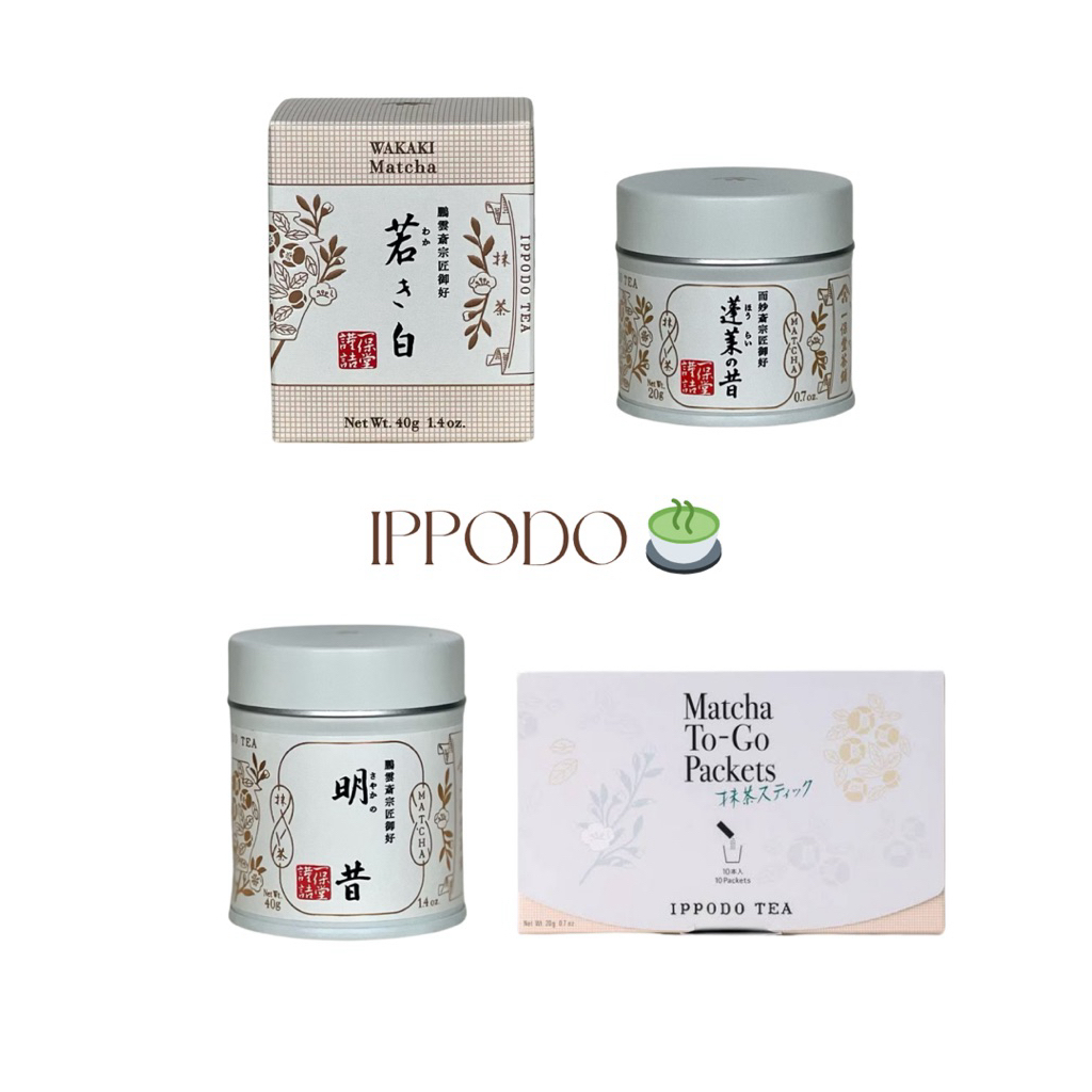 

READY STOCK MATCHA IPPODO SAYAKA HORAI WAKAKI TO GO MATCHA TERMURAH