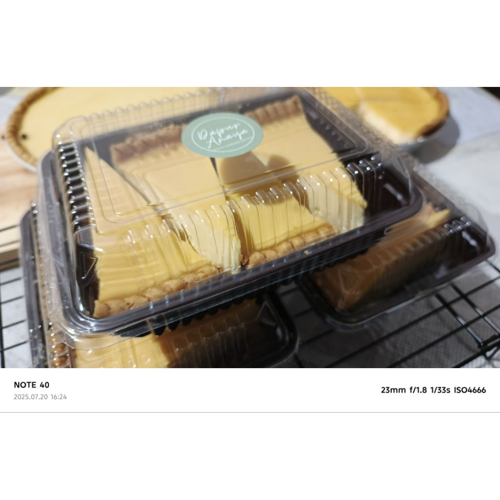 

pie susu jumbo/kue lontar/tart susu premium/kue pie susu slice