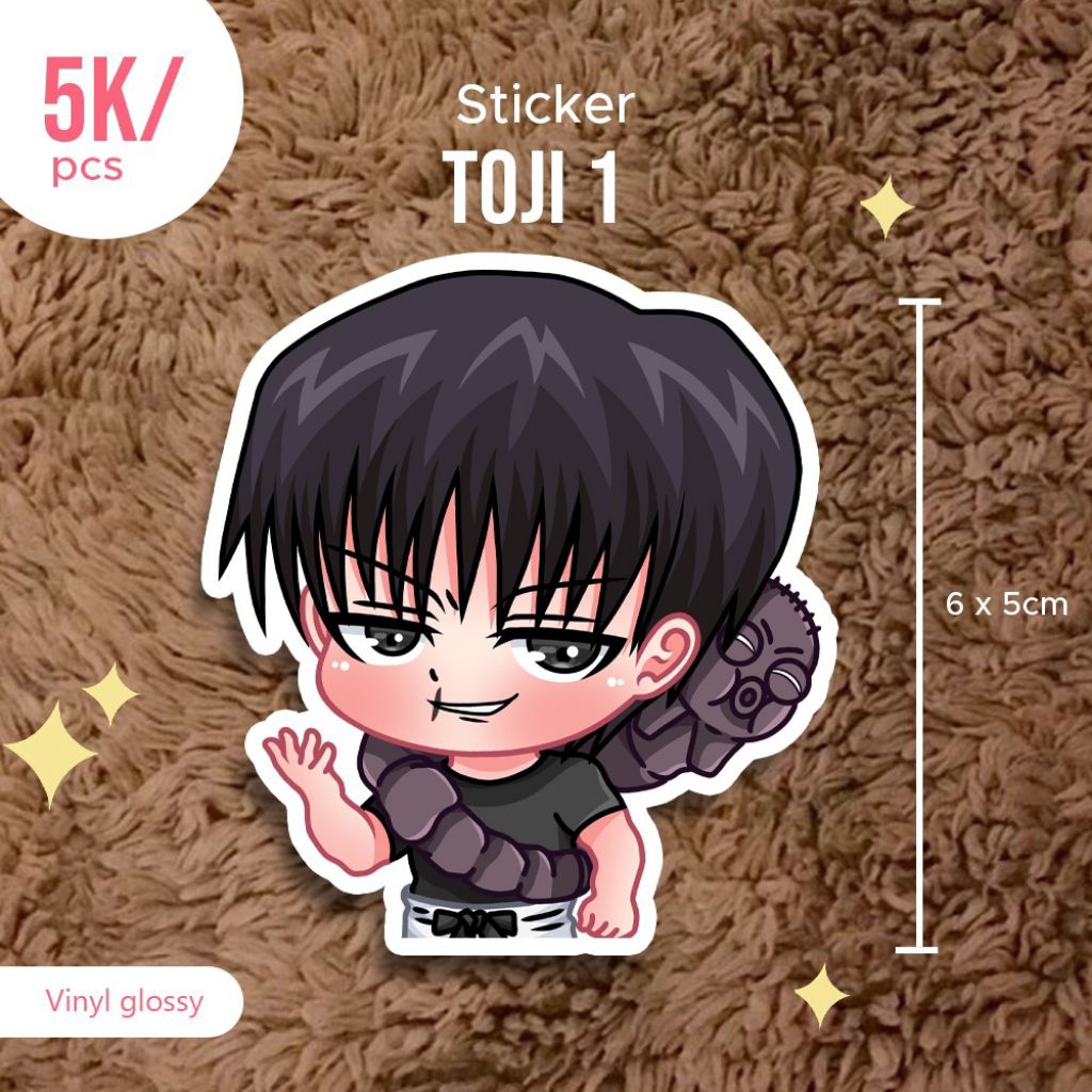 

Stiker toji anime jujutsu kaisen anti air