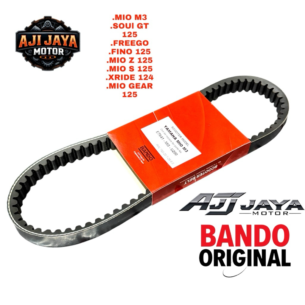 Bando V-Belt 2PH Mio M3 Soul Gt 125 Freego Mio S 125 Mio Gear 125 Fino 125 Mio Z125 ( BANDO ORIGINAL