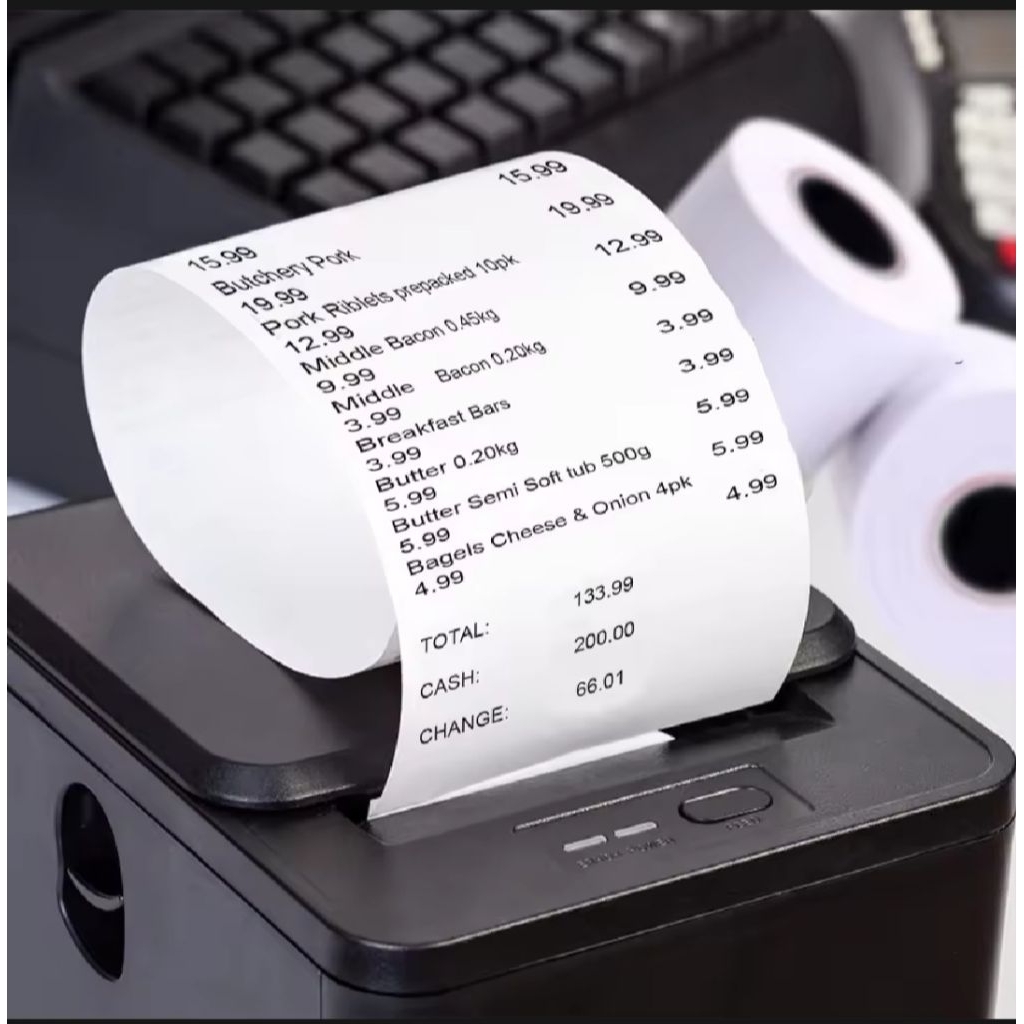 

Kertas kasir thermal 80x48 / Struk Edc printer 80MM