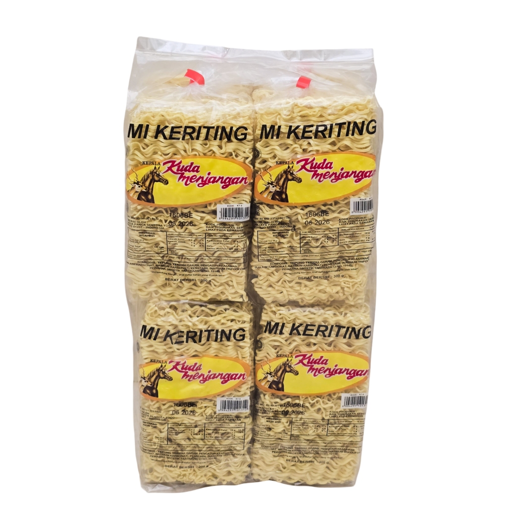 

KUDA MENJANGAN MIE KERITING - ISI 8 BUNGKUS ( KT - 8 )