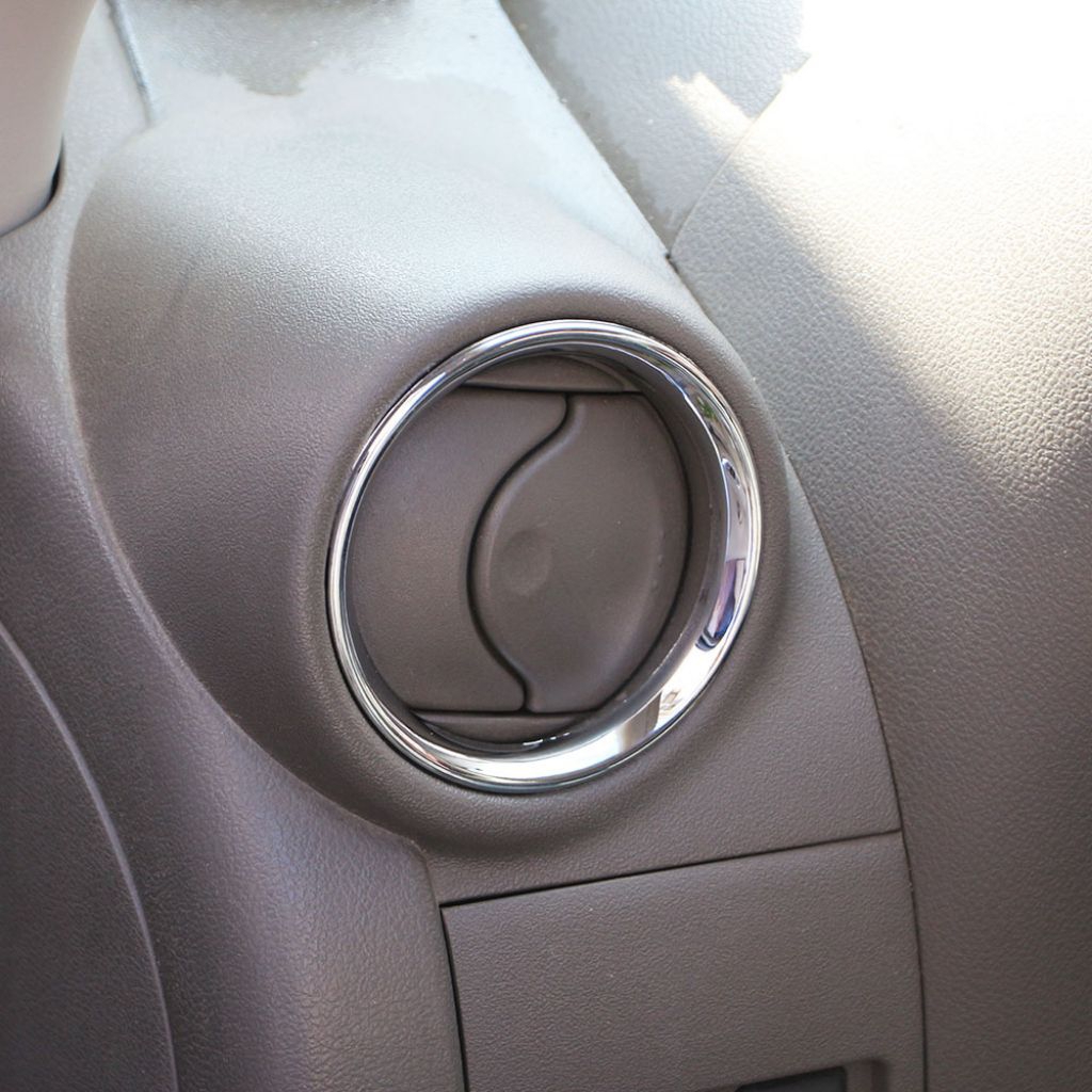 Cover Chrome AC Nissan March Aksesoris